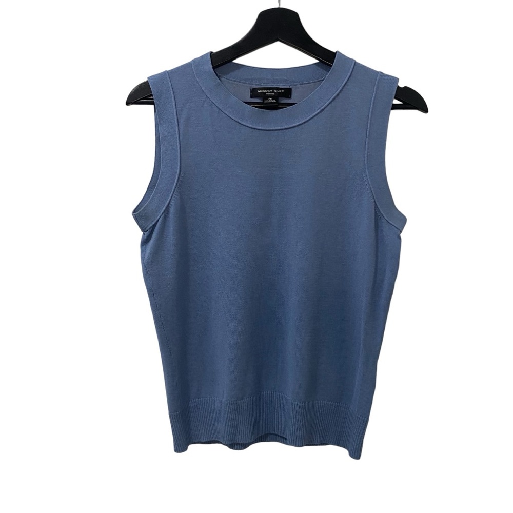 Knit Silk-Blend Top